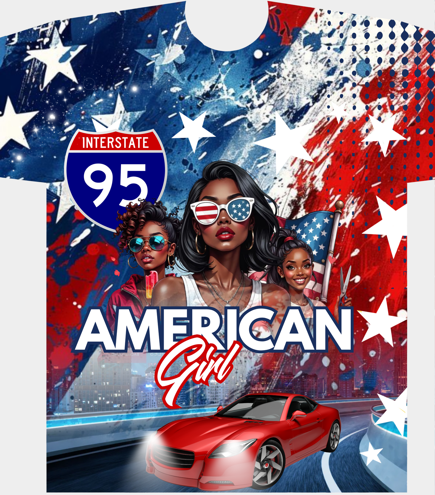 All over shirt editable 4th of july with full tutorial