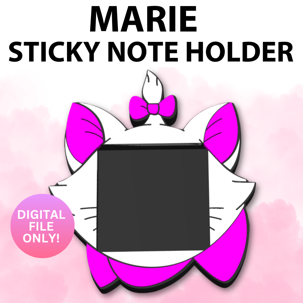 Marie Sticke Note Holder (Digital File Only)