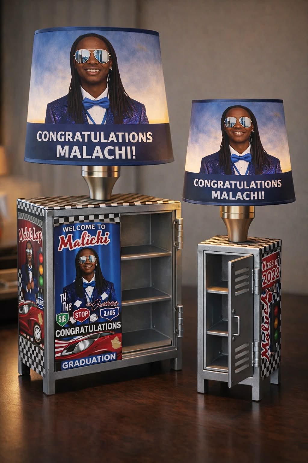 Metal Lockers Lamp Base Set (Digital File Only)