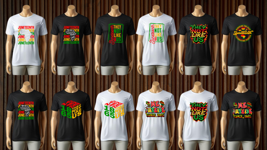 JUNETEENTH PNG'S BUNDLE