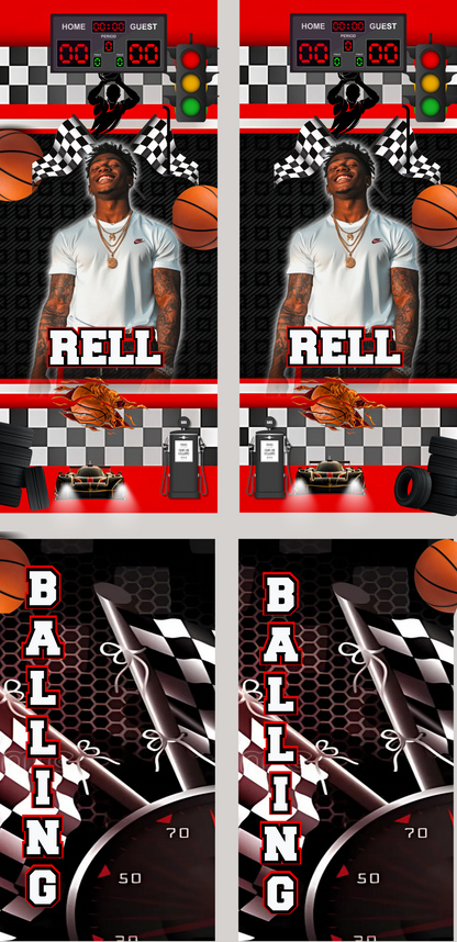 BASKETBALL GOAL EDITABLE