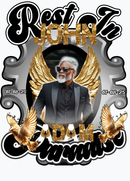 MEMORIAL EDITABLE PICTURE FRAME