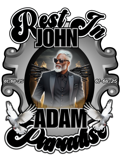 MEMORIAL EDITABLE PICTURE FRAME