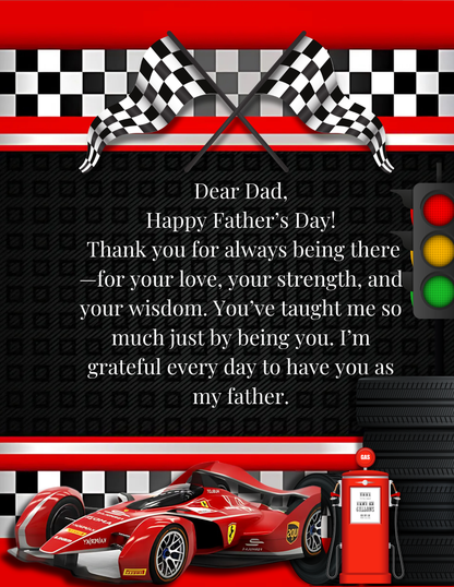 FATHER'S DAY JUMBO CARD