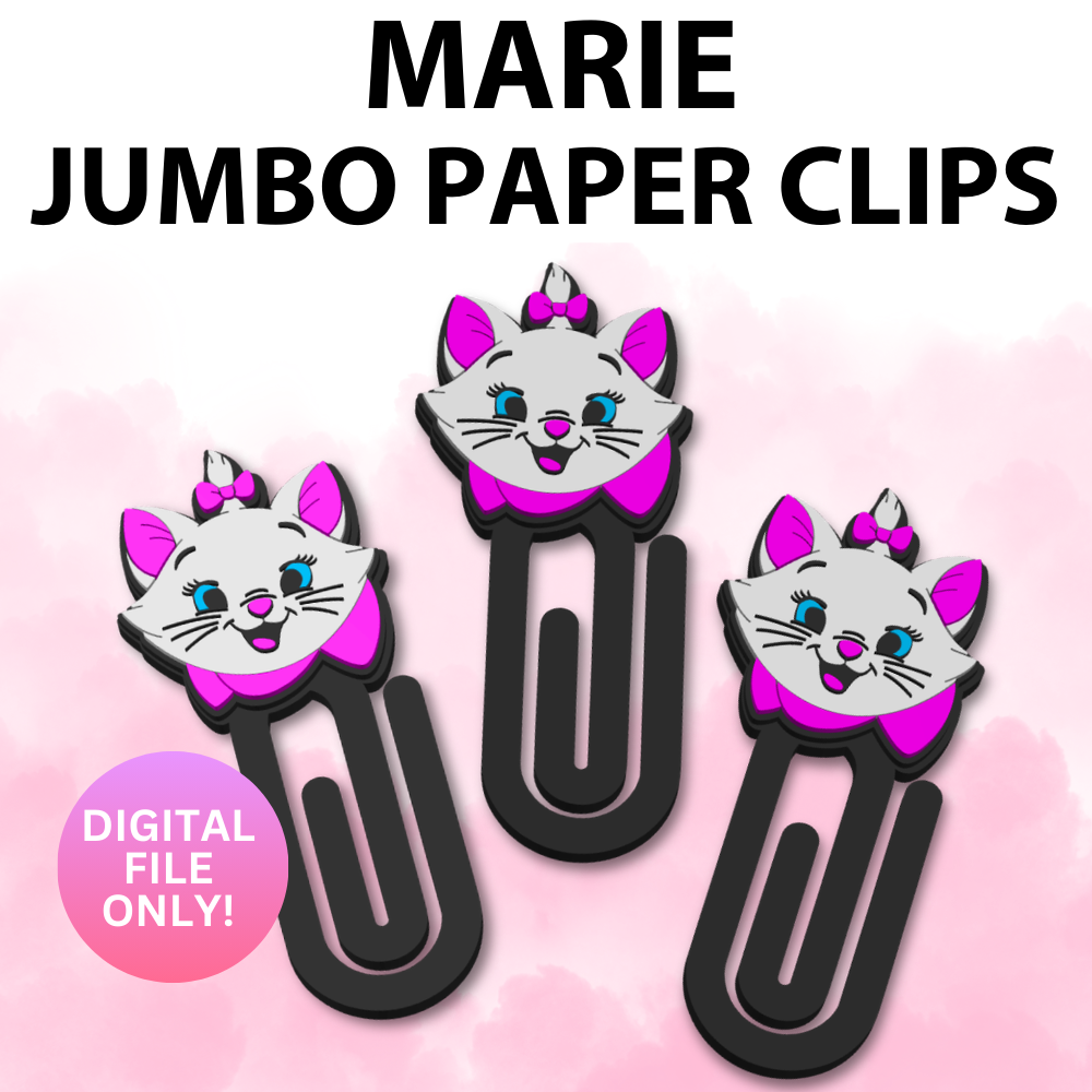 Marie Jumbo Paper Clips (Digital File Only)