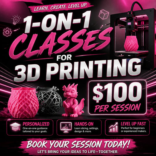 One-On-One 3D Print Design Session