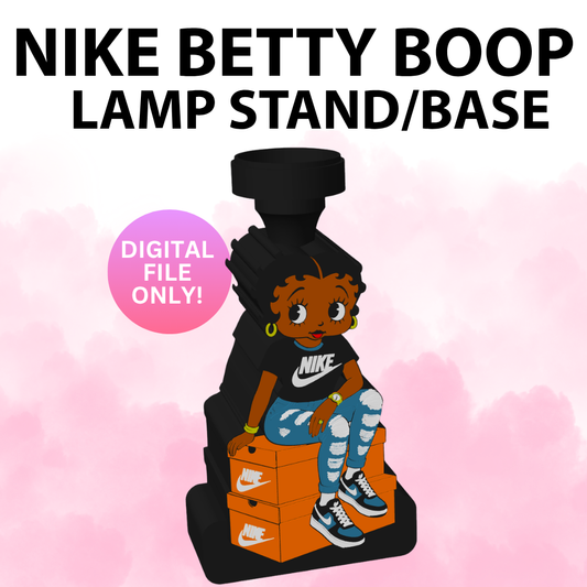 Nike Betty Boop Lamp Base (Digital File Only)