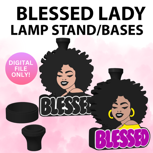 Blessed Lady Lamp Base (Digital File Only)
