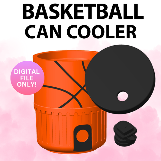 Basketball Can Cooler (Digital File Only)