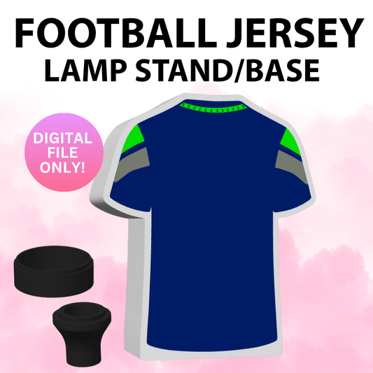 Football Jersey Lamp Base (Digital File Only)
