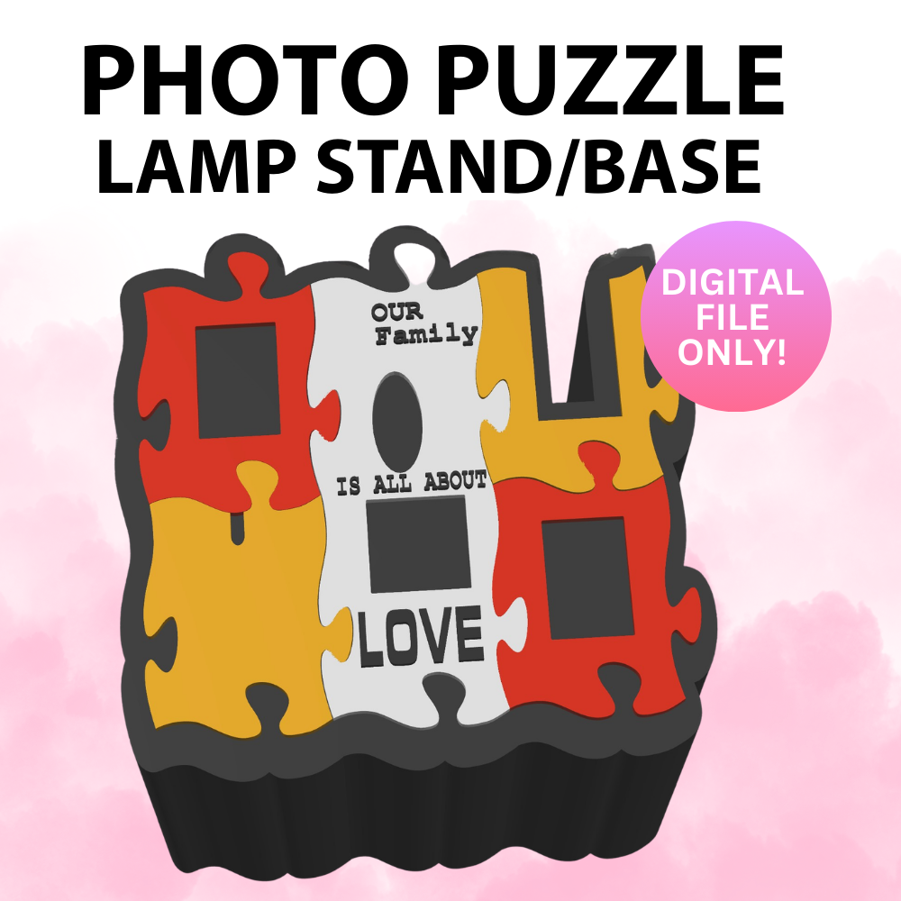 Photo Puzzle Lamp