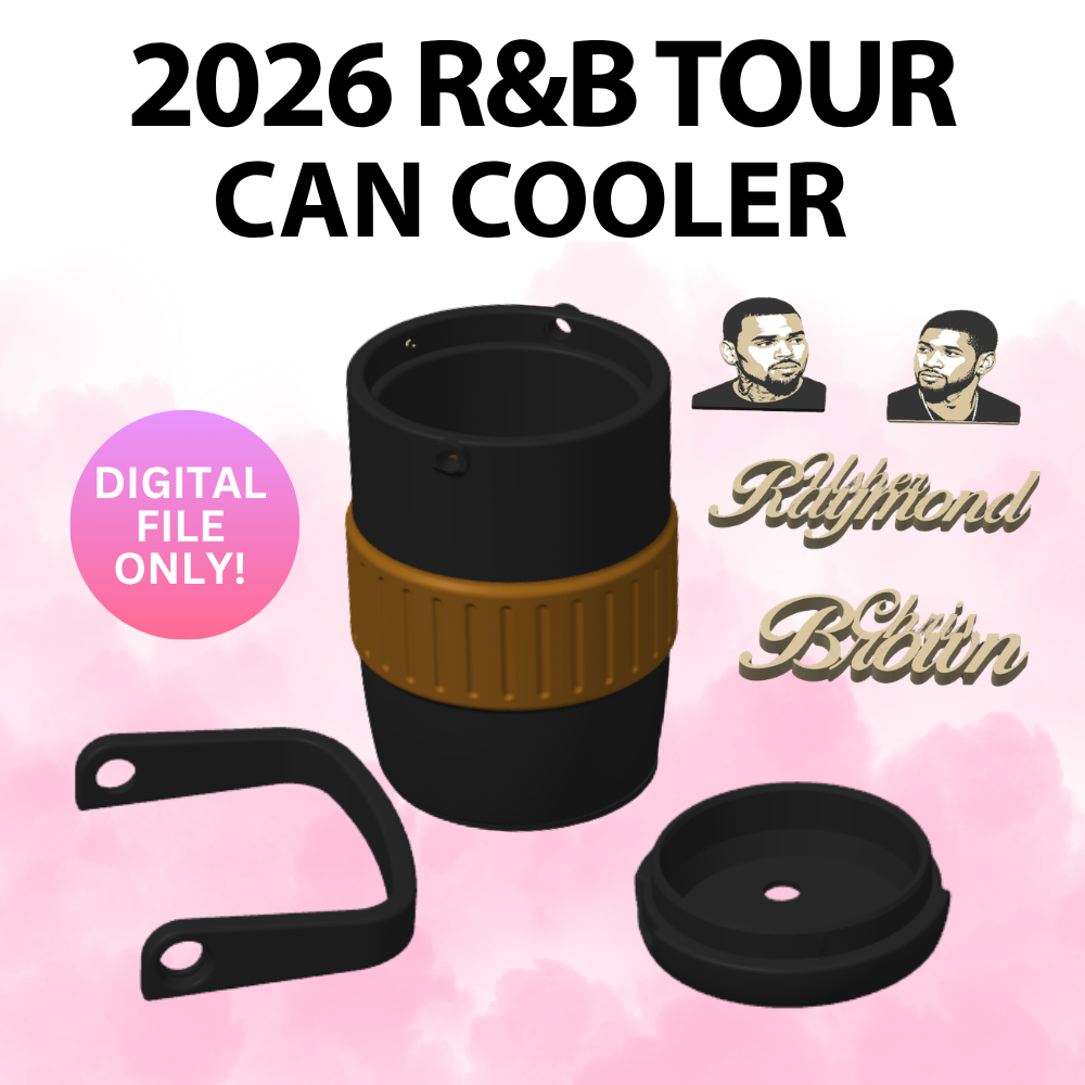 2026 R&B Tour (Chris Brown & Usher Raymond) Can Cooler (Digital File Only)