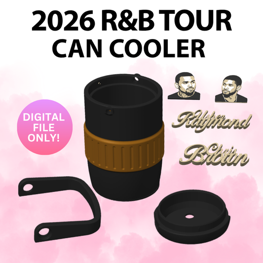 2026 R&B Tour (Chris Brown & Usher Raymond) Can Cooler (Digital File Only)
