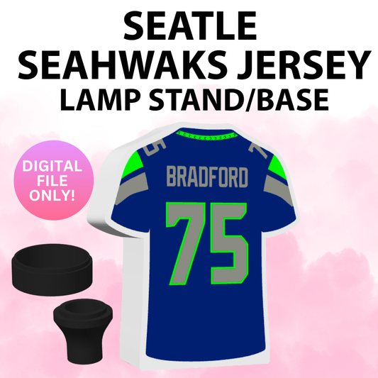 Seatle Seahawks Lamp Base (Digital File Only)