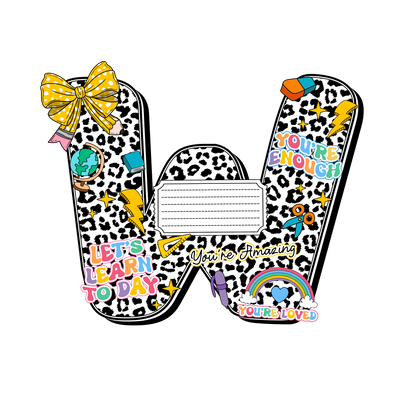 A TO Z  COMPOSITION ALPHABET LETTERS